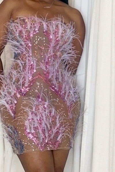 A fairy mini dress