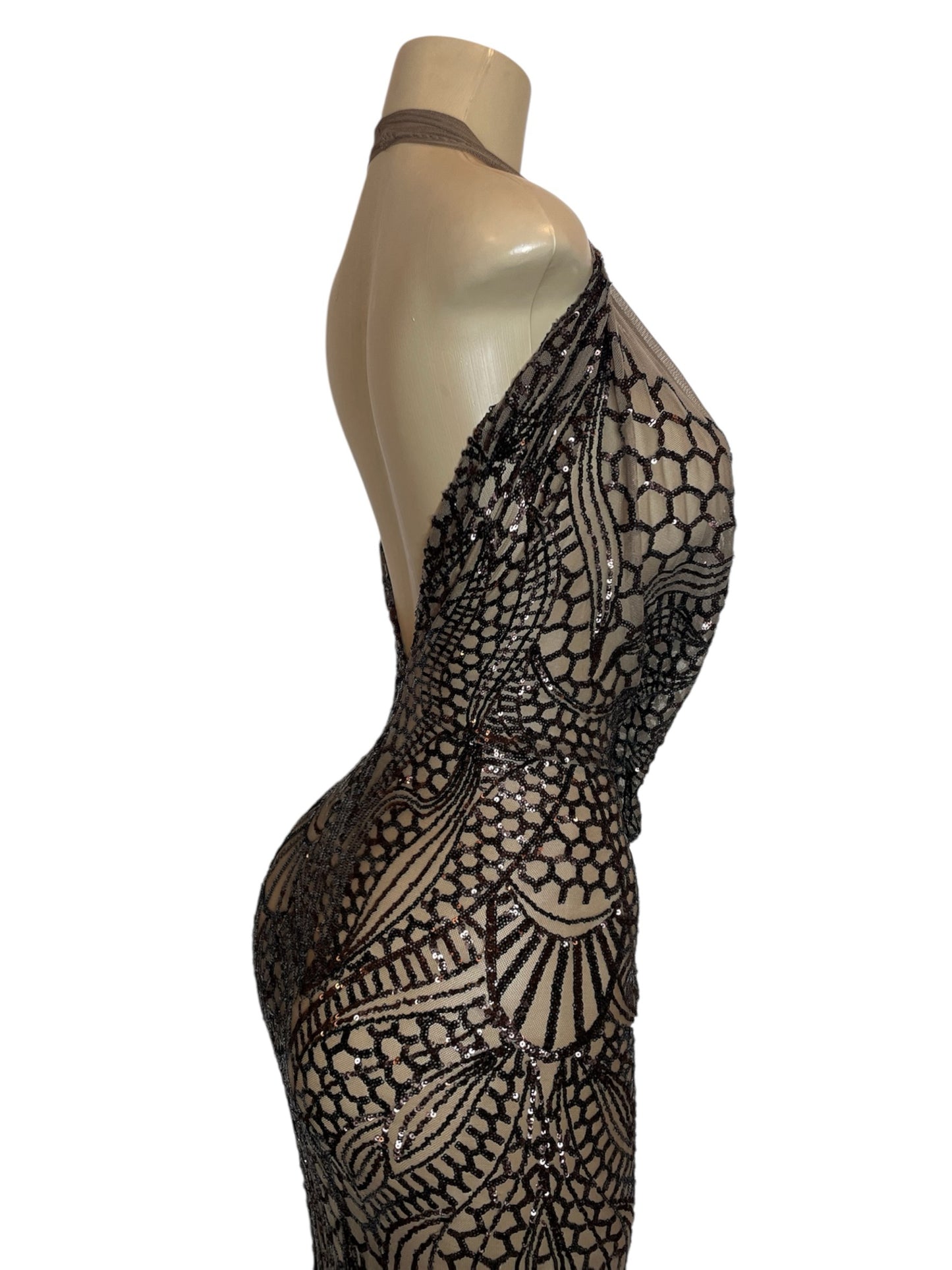 Chocolate mousse dress