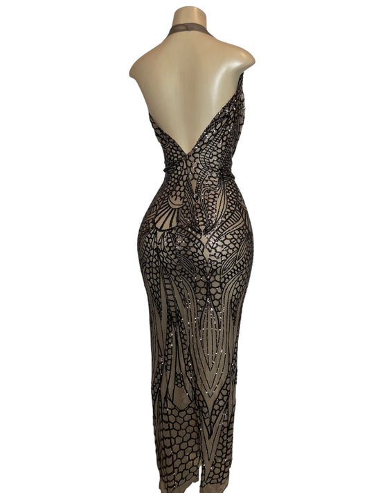 Chocolate mousse dress