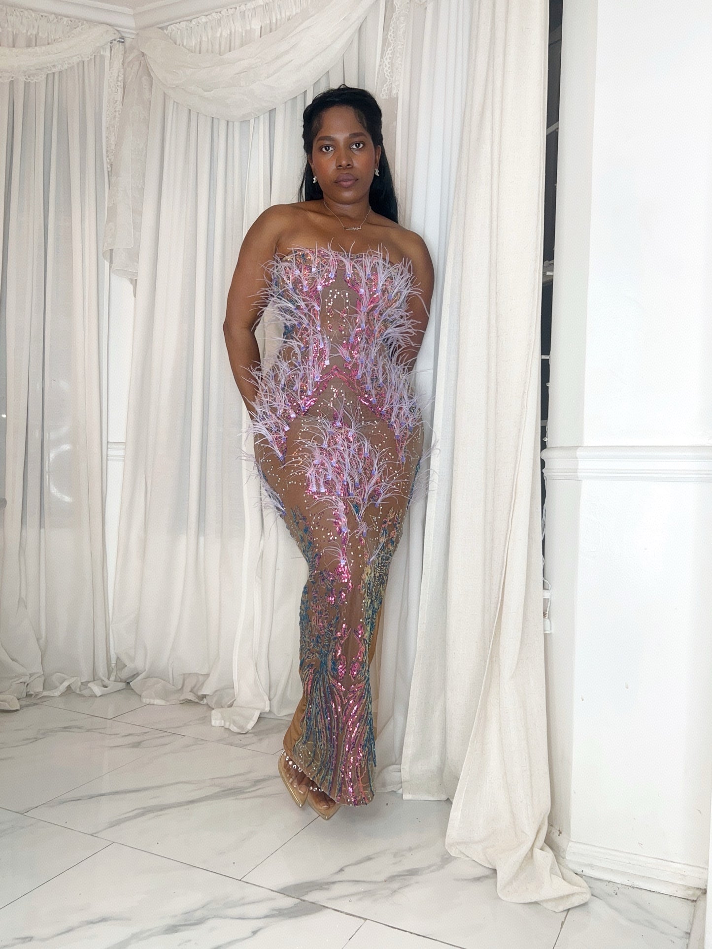 A fairy midi dress
