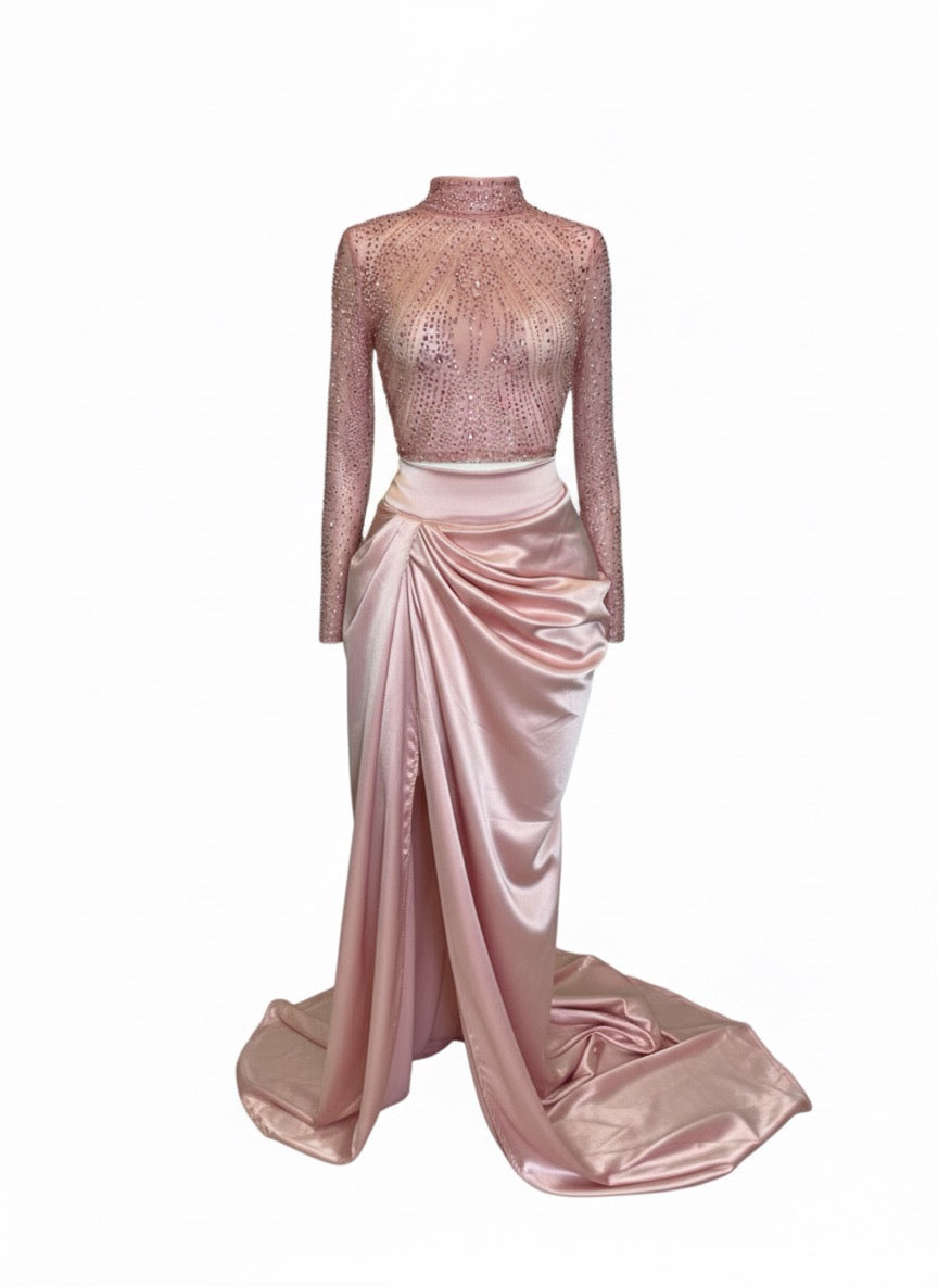 Main character | light pink two piece set