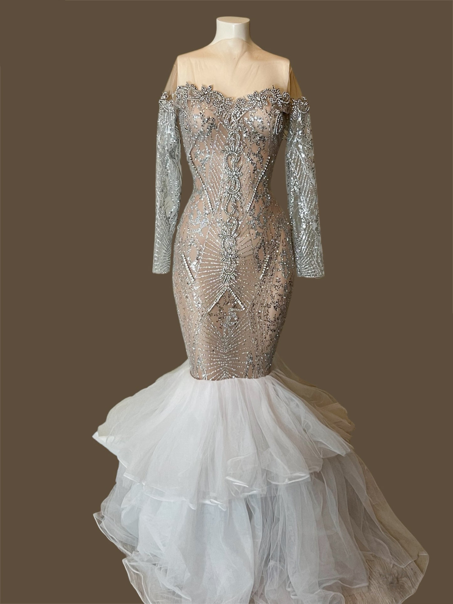 Diamond gown