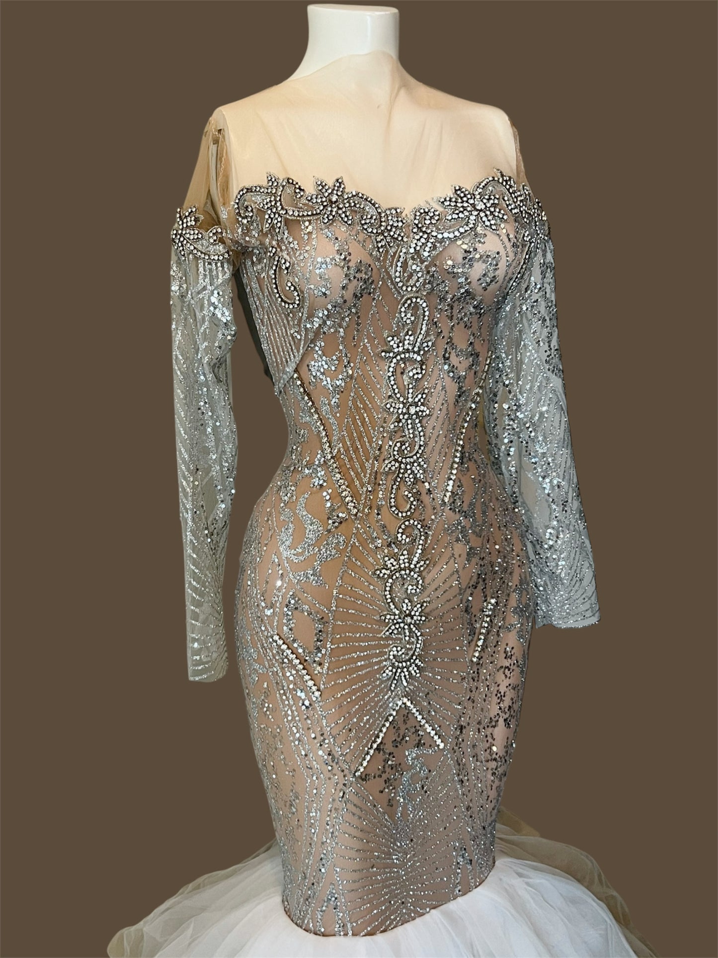 Diamond gown