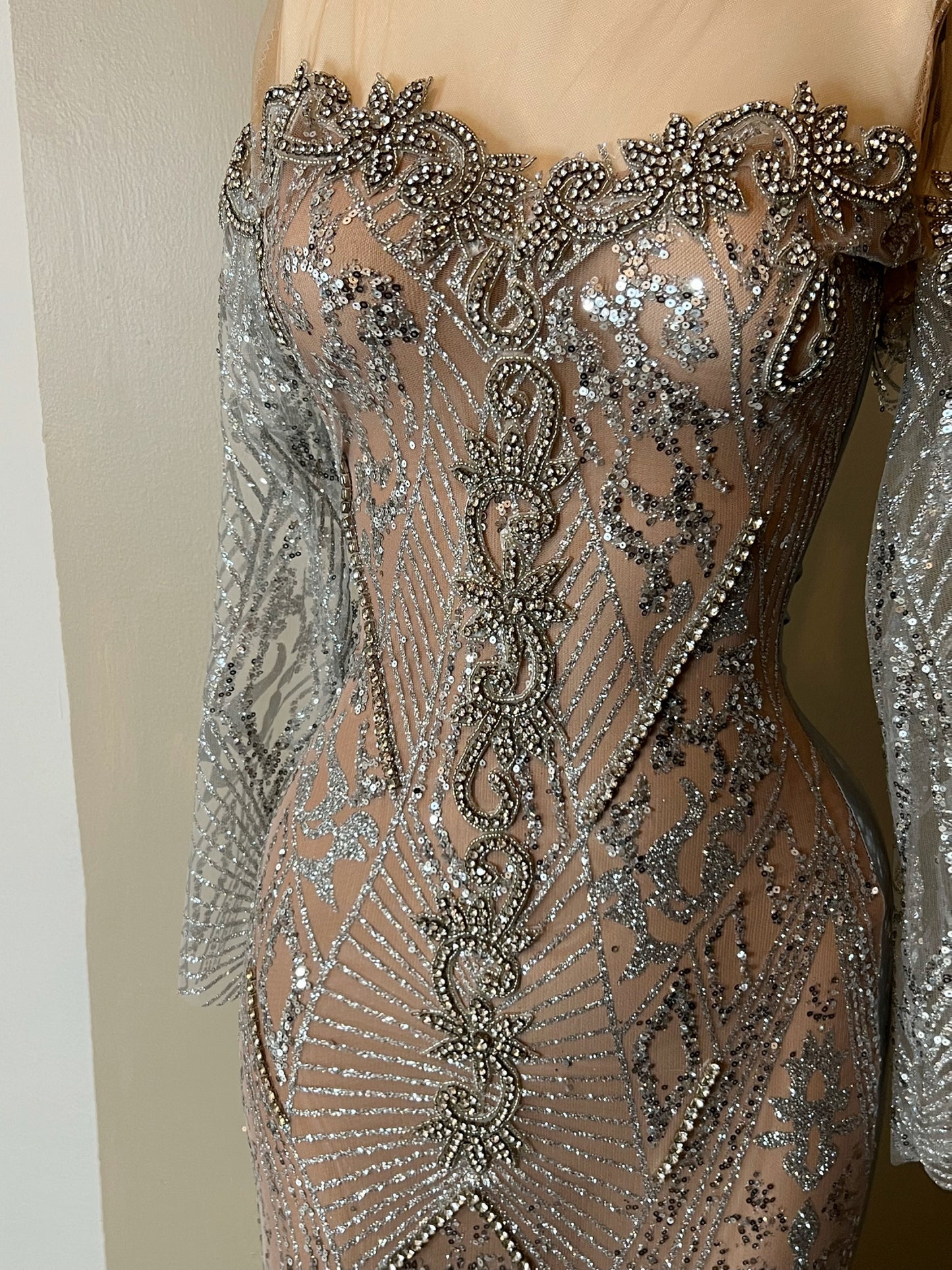 Diamond gown