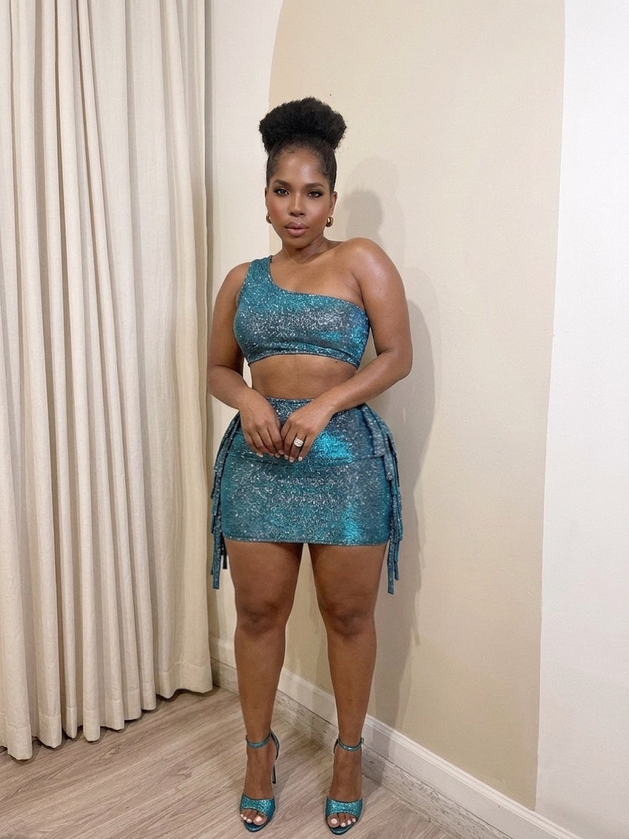 A spark skirt set